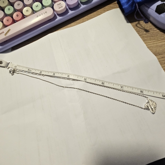 Swarovski Jewelry Swan Pendant White Rhodium plated Necklace womens gift classic - Picture 5 of 5